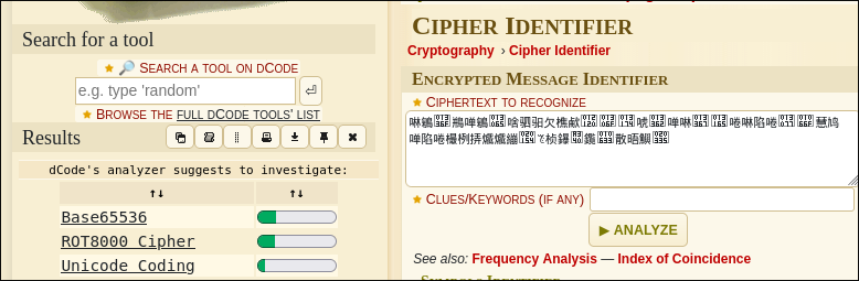 Cipher Identifier